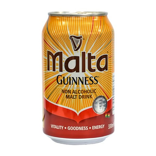 [DRINK] MALTA GUINESS-HALF CAN BY 12 (NIG)- PACK
